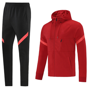 Conjunto Deportivo de 2 Piezas para Hombre, Otoño 2025, Venta al Por Mayor de Fábrica, Sudadera con Cremallera y Pantalones con Cintura Elástica, Chaqueta con Logotipo Personalizado - Product Image 1