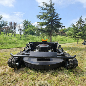 Customized Mini Robot Lawn Mower Petrol-Powered 4-Stroke <strong>Remote</strong> <strong>Control</strong> <strong>Snow</strong> Plow Attachment DIY Industrial Cordless - Product Image 3