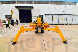 סופר מדהים 1 טון עד 14 טון מנוף עכביש כבד מסלול חשמלי מסלול טלסקופי בום זחל מנוף חם מכירה - Product Image 5