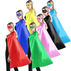 Custom Super Hero Capes for <strong>Adults</strong> Superhero <strong>Dress</strong> <strong>up</strong> Halloween Costume Team Spirit Day Party Favors - Product Image 3