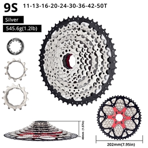 <span class=keywords><strong>Cassette</strong></span> de vélo de montagne MTB 9 vitesses <span class=keywords><strong>11</strong></span>-32/<span class=keywords><strong>34</strong></span>/36/40/42/46/50T pour Shimano/SRAM - Product Image 3