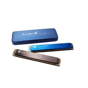 hot sale deluxe 28 holes harmonica professional performance mouth organ for adult professional performance