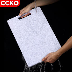 CCKO CK9853 plastic cutting boards Kitchen Fruit Cutting Board Chopping Block Cutting Food Plastic Eco Friendly