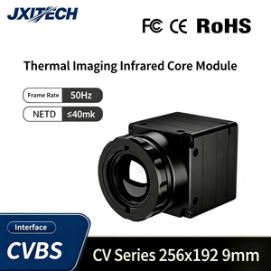Module de caméra thermique infrarouge FPV pour drone, 256*192, 9MM, interface CVBS, vision nocturne extérieure, détection thermique - Product Image 1