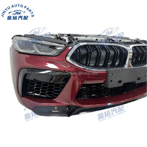 Para <span class=keywords><strong>BMW</strong></span> Serie 8 <span class=keywords><strong>M8</strong></span> F91 F92 F93 Kit de carrocería con rejilla de parachoques de coche Iluminación de coche Tanque de agua Condensador Ventilador electrónico-Nueva condición - Product Image 5