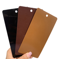 Revêtement en poudre époxy polyester couleur RAL haute brillance pour la décoration de meubles et de bateaux par application par pulvérisation