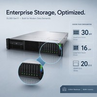 Servidor en Rack de Alto Rendimiento HPE ProLiant DL380 Gen11 2U, Intel Xeon Gold 6430, 64 GB de RAM DDR5, Soporte para GPU, Servidor en Rack para Computación de IA