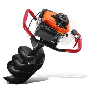 Aardboor voor het graven van 7-80 cm, constructie van ijzerlegering, 170-220 RPM, hoge efficiëntie en duurzaam - Product Image 2