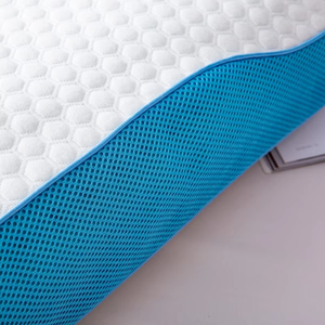 Chỉnh hình bộ nhớ bọt gối Ergonomic cổ tử cung cổ Hỗ trợ có thể tháo rời Bìa rắn sóng tre giường Bộ nhớ bọt gối - Product Image 6