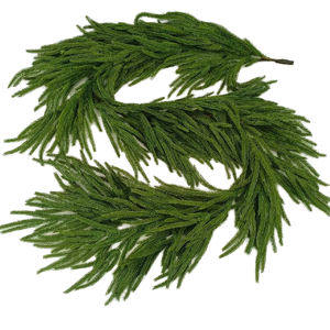 2025 Usine Real Touch <span class=keywords><strong>Norfolk</strong></span> Pin Guirlande Noël Plante Artificielle Décoration - Product Image 6