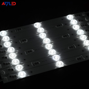 New Thin Backlight <b>Led</b> Strip 3030 Aluminum Backlit <b>Led</b> <b>Bar</b> 24V 3Led/pcs 6500K Backlight <b>Bar</b> For Advertising <b>Led</b> illuminated Sign - Product Image 2