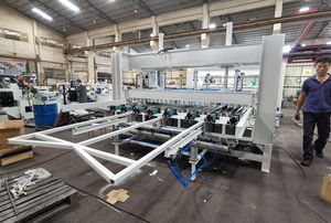 Bloc de montage automatique à pince hydraulique horizontale, pour le travail du bois, MH2513C - Product Image 6