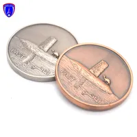 Dubaï Désert Chameau LOGO défi Coin Galvanoplastie Bronze