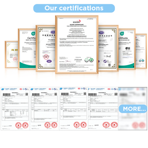 Oeko認定270gms CVCニットジャージーファブリック通気性オーガニックコットン収縮率4% 屋外用プレーンベスト男の子用女の子 - Product Image 4