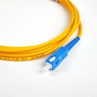 Cable de Fibra Óptica Monomodo Simplex SC de Alta Calidad, Suministro Directo de Fábrica, 1M 2M 3M, para FTTH SCUPC-SCUPC