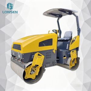 Rodillo Vibratorio de Doble Tambor de 3.5 Toneladas LTS35H con 35% de Capacidad de Ascenso para Compactación en Pendientes - Product Image 1