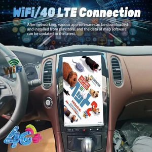 วิทยุติดรถยนต์ Android15 หน้าจอแนวตั้ง DSP สำหรับ Infiniti QX50 EX35 EX25 ปี 2013-2022 ขนาด 13.8 นิ้ว ความละเอียด 1920x1080 พร้อมระบบนำทาง GPS และ CarPlay - Product Image 6