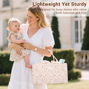 Grande cestino portabagagli porta portaricai porta borsa Tote Organizer per pannolini per mamma - Product Image 6