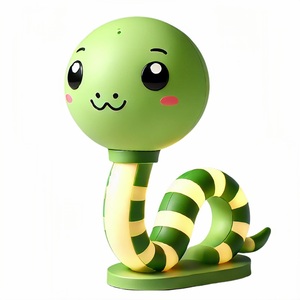 Hucha de serpiente de cerámica irrompible para niños, tarro de ahorro de monedas con Acabado brillante con regalo de bienvenida decorativo para niños - Product Image 4