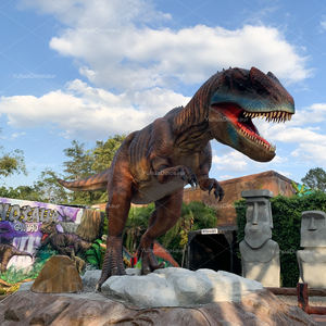 Statue de dinosaure vivant modèle de <span class=keywords><strong>robot</strong></span> de dinosaure animatronic - Product Image 4
