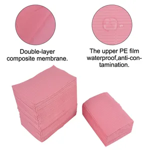 Tapis de nettoyage pour ongles, 20 pièces, tampons de nettoyage jetables, nappes non tissées imperméables, outil de manucure pour soins des ongles - Product Image 4