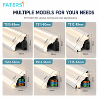 Tira de Luz LED de Perfil FATERSI 2026 OEM para Techo, Iluminación Decorativa Interior para el Hogar, Iluminación Ambiental para Escaleras, Luces LED de Pared para Sala de Estar