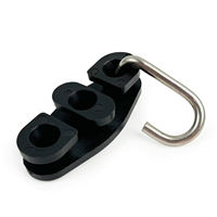 Pince de tension de type S pour câble optique FTTH extérieur, accessoire de câble de communication pour installation aérienne