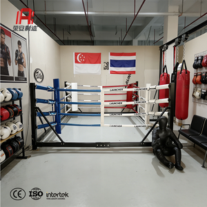 Anneau de compétition Sanda pliable et extensible sur mesure 4*4m 5*5m, ring de <span class=keywords><strong>boxe</strong></span> Muay Thai pliable - Product Image 2