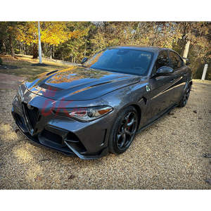 Parachoques delantero parcial de fibra de carbono estilo <span class=keywords><strong>Giulia</strong></span> <span class=keywords><strong>GTAM</strong></span> para <span class=keywords><strong>Alfa</strong></span> <span class=keywords><strong>Romeo</strong></span> <span class=keywords><strong>Giulia</strong></span> - Product Image 5