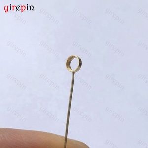 Bijoux permanents remplis d'or 14 carats équipés d'une broche de connexion à aiguille souple creuse circulaire de 3mm utilisée pour la production de bijoux de bricolage - Product Image 4