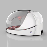 Appareil de soin des mains et des ongles professionnel, type capsule spatiale, avec vapeur anionique et double éclairage, pour manucure et spa