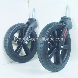 8 Zoll Rollstuhl-Vorderrad mit PU-Reifen und PP-Felge, 40-50 kg Tragfähigkeit, universelles Lenkrad - Product Image 6