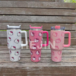 Vaso Térmico para Auto de Acero Inoxidable de Doble Capa con Diseño de Dibujos Animados, 40 oz, 6-12 Horas de Rendimiento Térmico, Venta al Por Mayor 2024 - Product Image 3