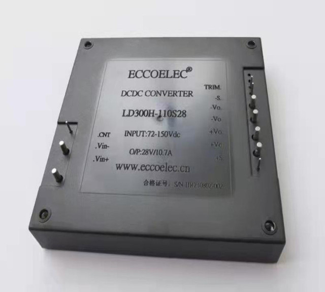 200-400Vdc to 5V/12V/15V/24V/28V/48V    300W DC to DC converter