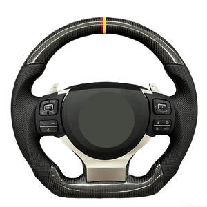 Volante de Fibra de Carbono Real Personalizado para <span class=keywords><strong>Lexus</strong></span> ES350 RX GS LX IS250 IS350 IS - Product Image 3