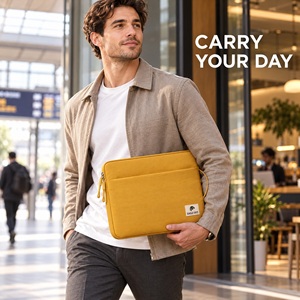 Sac pour ordinateur portable en nylon durable, résistant à l'eau, personnalisable, 14-15,6 pouces, moderne, pour usage professionnel - Vente en gros usine - Product Image 3