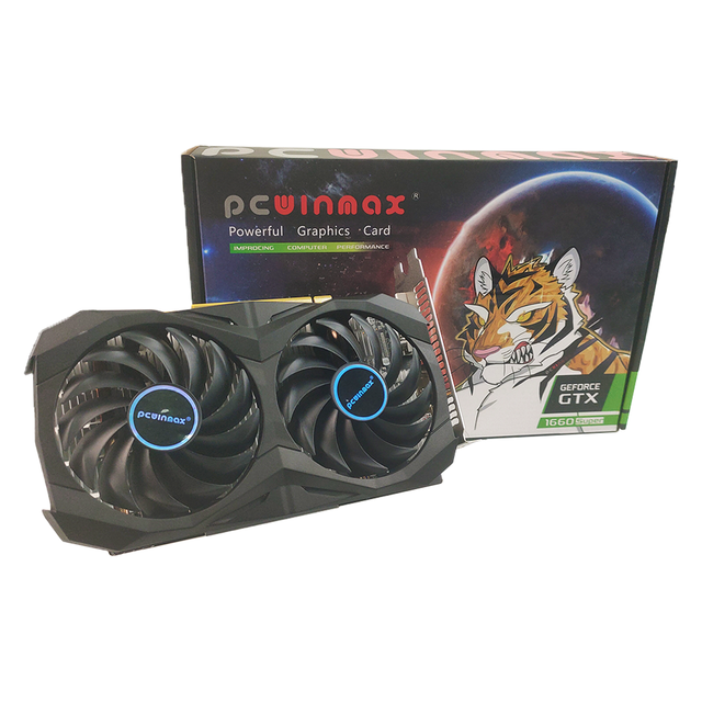 Geforce GTX 1660 Super GTX 1660TI New Support OEM ODM 192Bit 6GB Wholesale Graphics Card