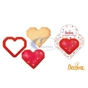 <b>Heart</b> Shaped Plastic Puff Pastry <b>Cutter</b> for Flour for <b>Cookie</b> Tools - Product Image 1