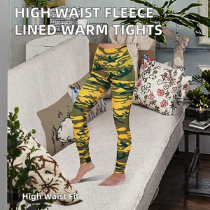 Women's High Waist Seamless Casual Translucent Fleece Lined <b>Tights</b> Plus Size <b>Warm</b> High Support Winter Pantyhose - Product Image 2
