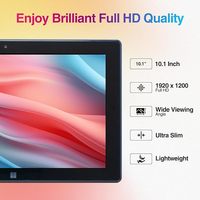 Tablet PC de 10.1 Pulgadas con Windows 11, FWIN232 Plus Ultra Delgado, Intel Celeron N5100 de Cuatro Núcleos, 8 GB de RAM, Resolución de 1920x1200, CN