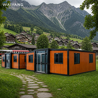 Casa Contenedor Expandible Tipo Granny Flat de 20 pies/40 pies, Vivienda Prefabricada Reubicable con Cocina y Baño, Diseño Personalizado de Fábrica