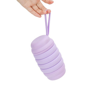 Hervidor de Silicona Plegable, Ligero y Fácil de Transportar, de Gran Capacidad (800 ml), Apto para Fitness y Deportes al Aire Libre, OEM/ODM - Product Image 1