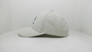 Casquette de baseball de camionneur à 6 panneaux avec logo personnalisé pour hommes Casquette de golf imperméable à l'eau Perforations découpées au laser Sports de plein air Applicable - Product Image 3