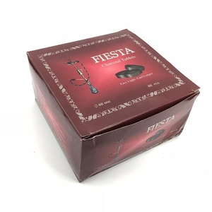 YKS 40mm Tavolette di <span class=keywords><strong>Carbone</strong></span> per Shisha e Incenso in Legno di Frutta, Rotonde, Inodore, Prodotte a Macchina - Product Image 5