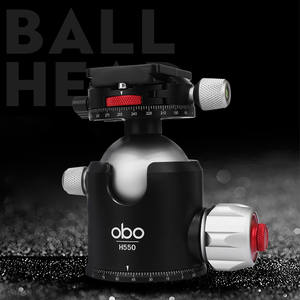 <span class=keywords><strong>Manveo</strong></span> H550 accessoires de chasse en aluminium double tête sphérique de trépied panoramique - Product Image 2