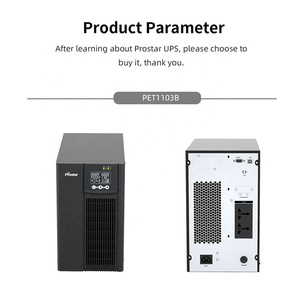 โปรสตาร์ 3KW 3000W 3KVA เครื่องสำรองไฟฟ้าแบบเฟสเดียว PF1.0 รุ่นโฮเมจ พร้อมแบตเตอรี่ในตัว สำรองไฟได้นาน 2 ชั่วโมง สำหรับคอมพิวเตอร์ - Product Image 3