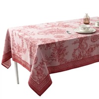 Nappe de luxe légère, housse de table en polyester style nordique, tapis de protection pour longue table à manger, table basse