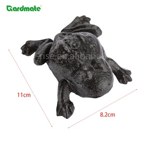 Ghiera in ghisa per chiavistello per casa cortile porta d'ingresso all'aperto statua decorativa esterna nascosta portachiavi - Product Image 3