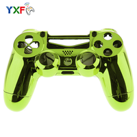 Pour PS4 Pro JDM 040 Boîtier complet Coque chromée Remplacement pour PS4 PRO Playstation 4 PRO JDS 040 V2 Manette