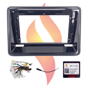 Marco <span class=keywords><strong>Simple</strong></span> y Suave de 9 Pulgadas para Reproductor de DVD de Coche para Pantallas de <span class=keywords><strong>Radio</strong></span> Toyota, Marco para Toyota NOAH 2017, Kit de Marco para Coche - Product Image 1